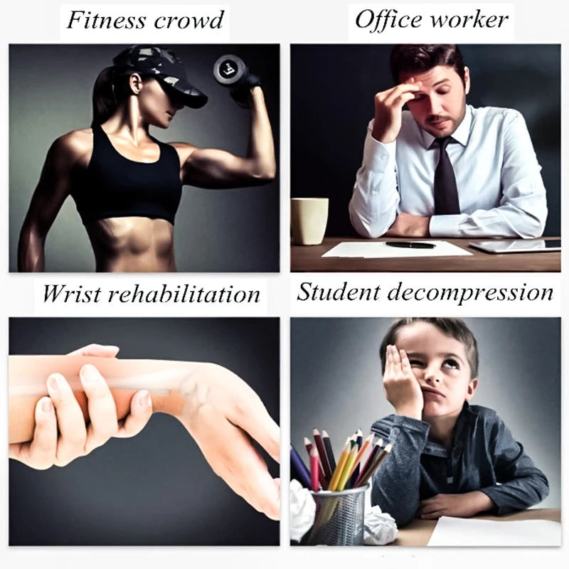 Wrist Power Gyro Ball Self Starting Wrist Trainer Ball Wrist Strengthener Forearm Exerciser for Hand Palm Rehabilitation Fitness