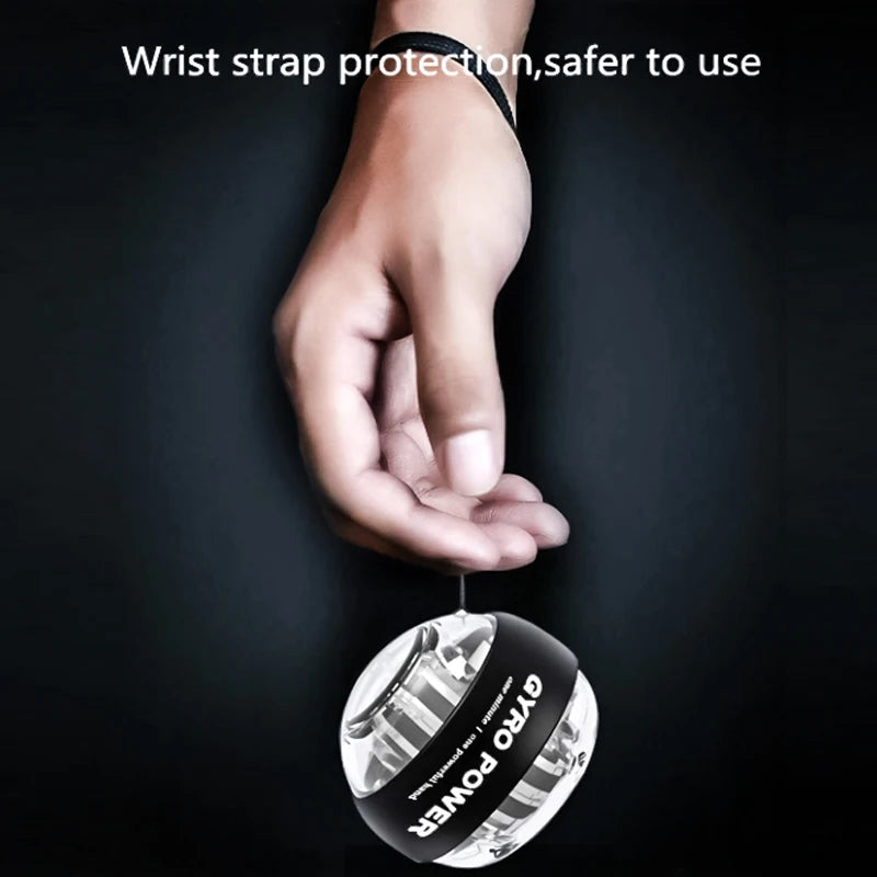 Wrist Power Gyro Ball Self Starting Wrist Trainer Ball Wrist Strengthener Forearm Exerciser for Hand Palm Rehabilitation Fitness